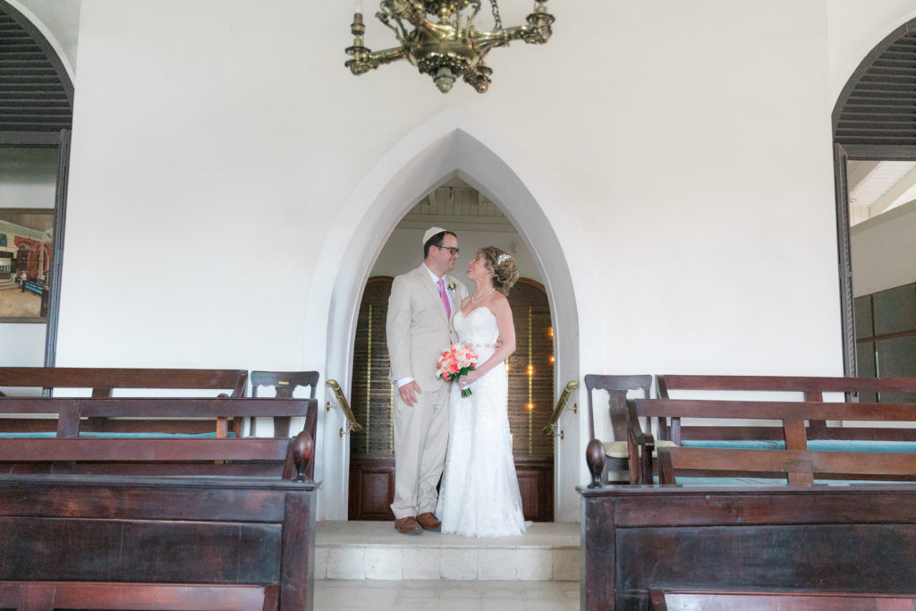 Jewish Wedding in St Thomas Synagogue