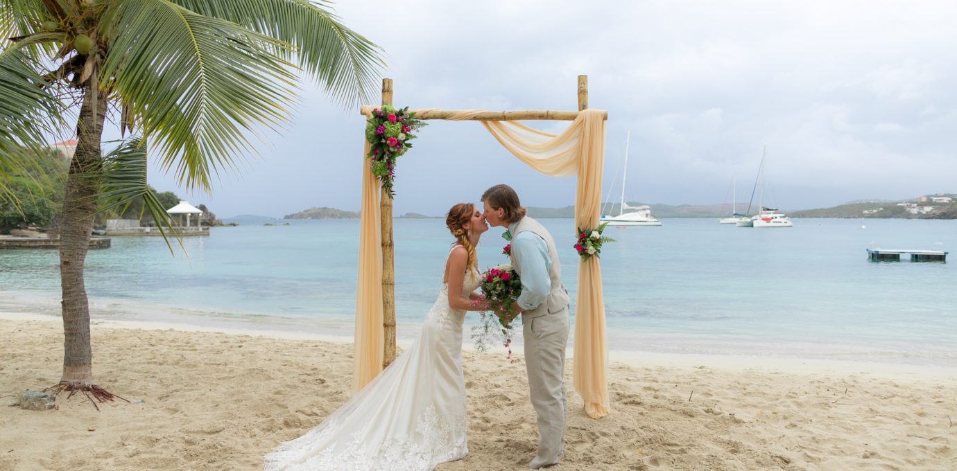 St. Thomas Destination Wedding Arch